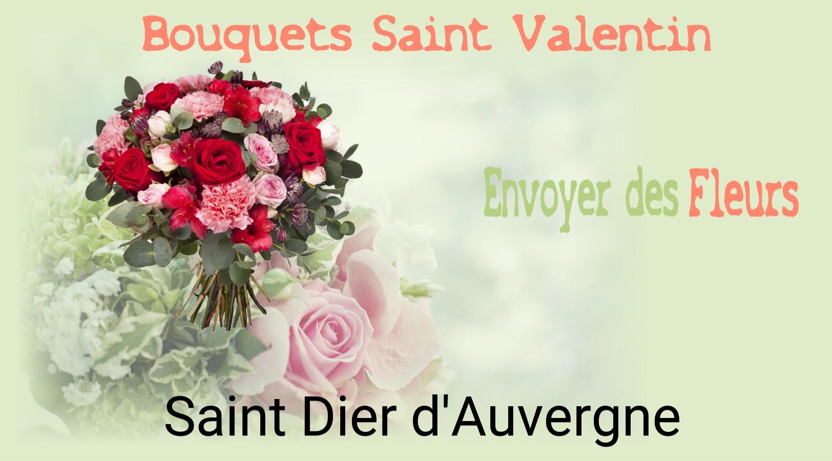 Roses de Saint-Valentin livrées à Saint-Dier-d'Auvergne